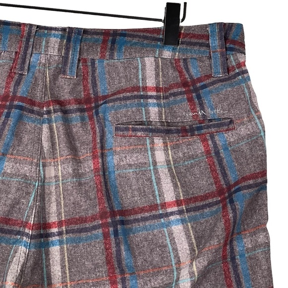 Travis Mathews Shorts Mens 34 x 10.5" Plaid Hybrid Golf Performance Stretch - Picture 11 of 13